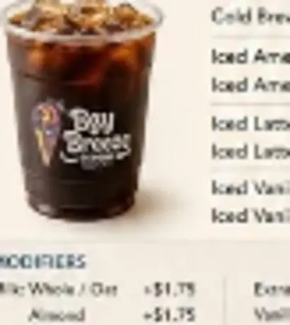 Bay Breeze cold brew served over ice